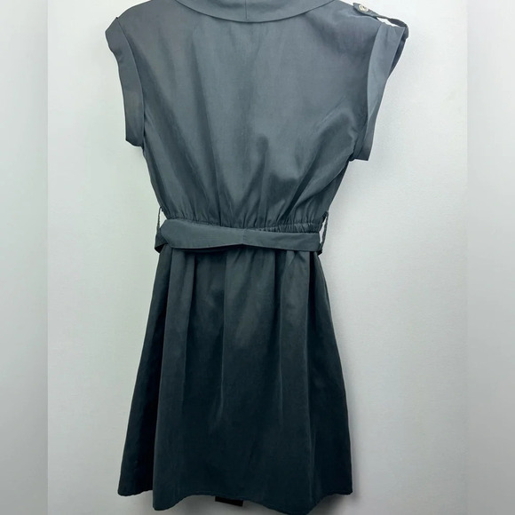 Ya Los Angeles tie-waist V neck mini dress size Small - Picture 4 of 10